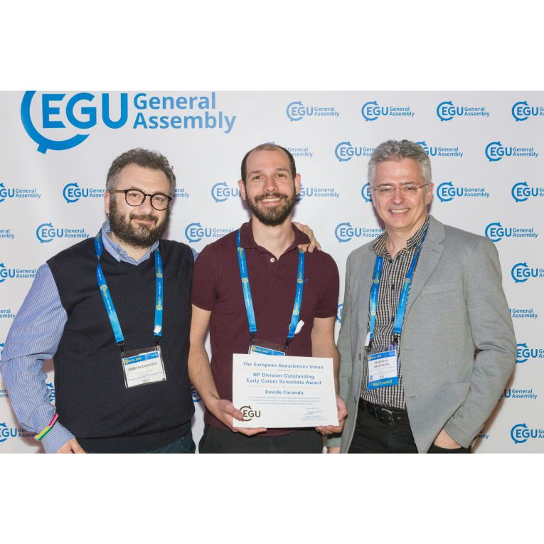 LML External Fellow Davide Faranda has received the 2018 Outstanding Early Career Scientists Award of the European Geosciences Union
